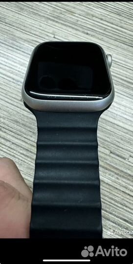 Часы apple watch 7 45 mm starlight