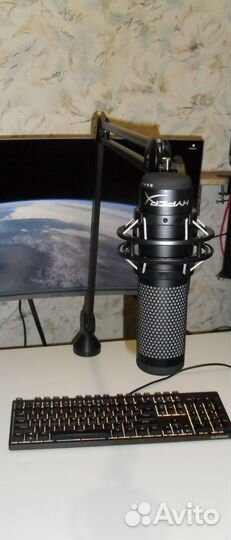 Мощный пантограф для тяжелых микрофонов