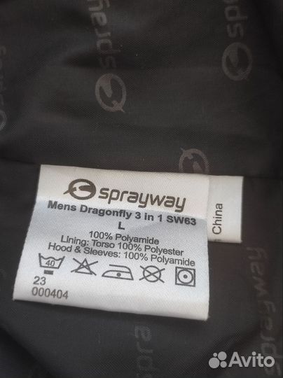Мембранная куртка sprayway
