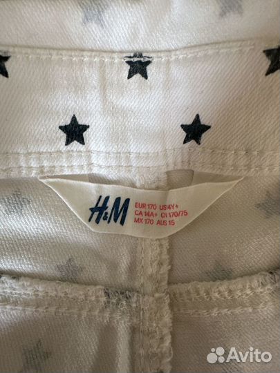 Детский лёгкий джинсовый комбинезон H&M