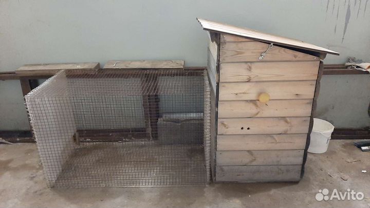 Домик и клетка для небольших домашних животных