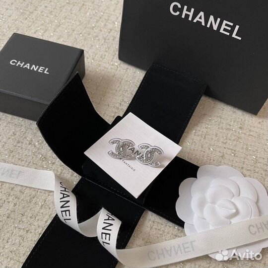 Серьги Chanel