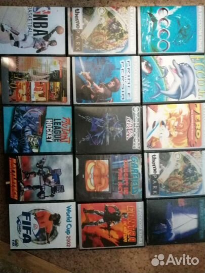 Картриджи sega, Блок питания, Джойстики. Новые