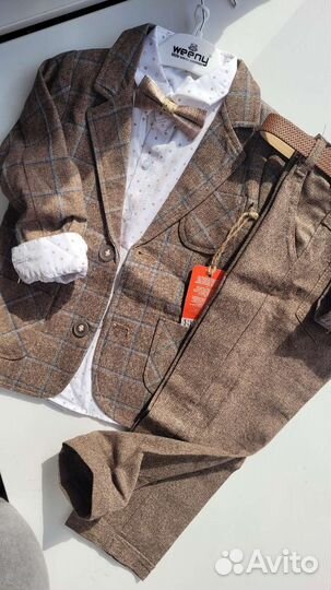 Костюм тройка нарядный комплект для мальчика