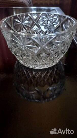 Хрустальная ваза
