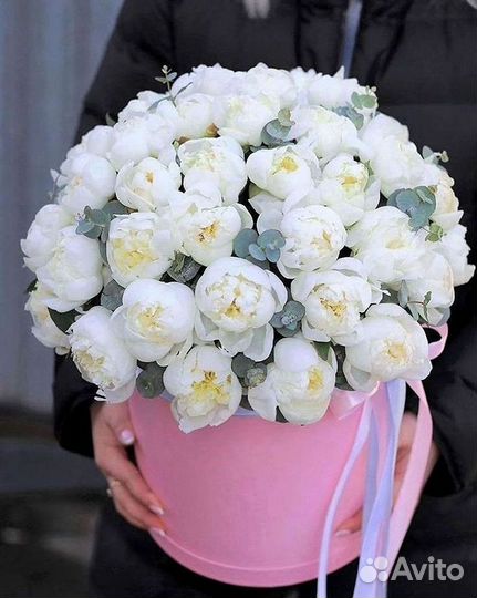 Пионы Розы Доставка