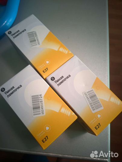 Умная лампочка Яндекс е27