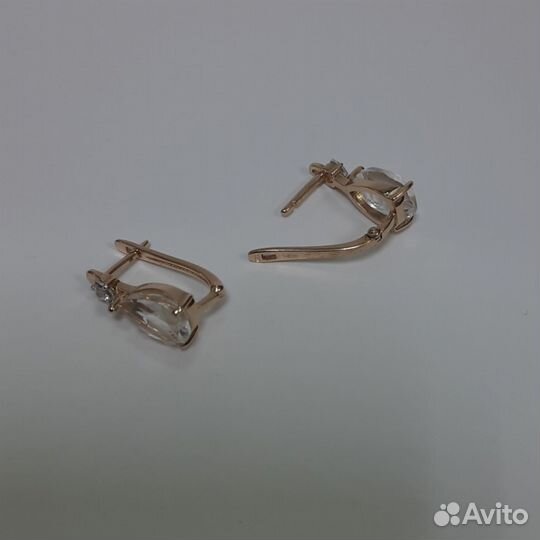 Е.О. Серьги с камнями, золото 585 id 57291/55330