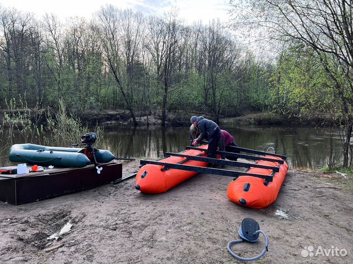 Катамаран плот
