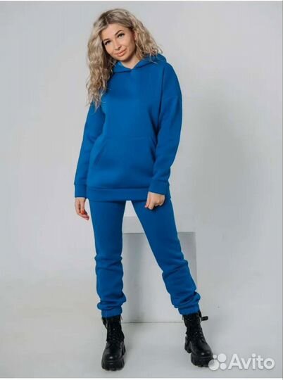 Спортивный костюм с начесом женский