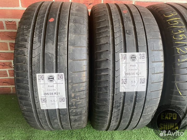 Pirelli P Zero PZ4 295/35 R21 и 315/35 R21 107Y