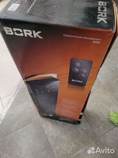 Керамический обогреватель bork
