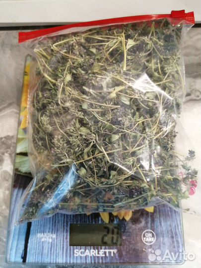 Тимьян (чабрец) высушенный