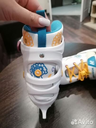 Коньки детские раздвижные