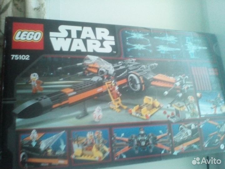 Lego Star Wars 75102 истребитель по