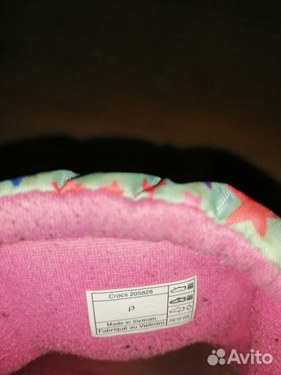 Crocs сапоги на девочку
