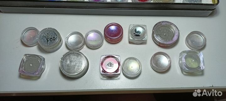 Втирка, блёстки, камифубуки 74 шт