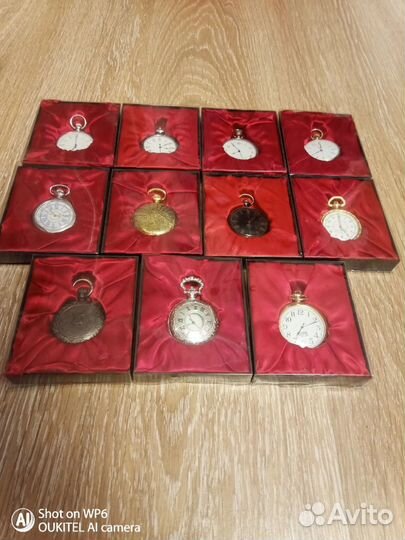 Коллекционные карманные часы (кварц)