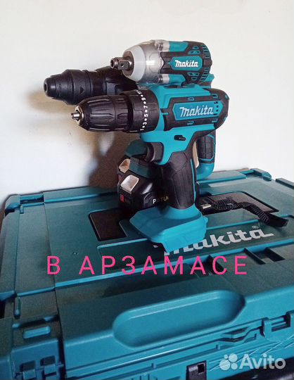 Makita Перфоратор Шуруповерт Гайковерт 3в1