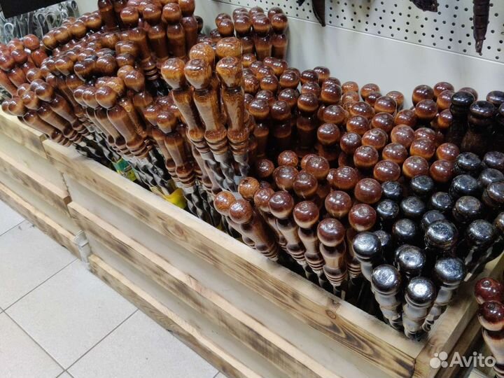 Шампуры 45см с деревянной ручкой