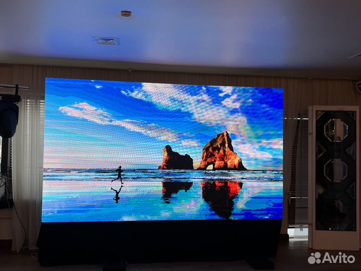 Аренда светодиодного Led экрана P3.9 под ключ