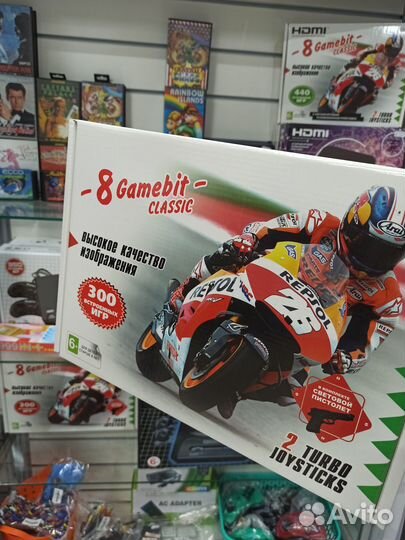 Игровая приставка 8 bit dendy