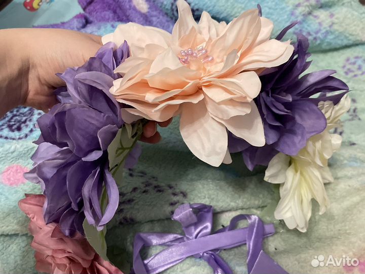 Венок свадебный