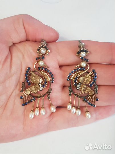 Серебряные серьги 