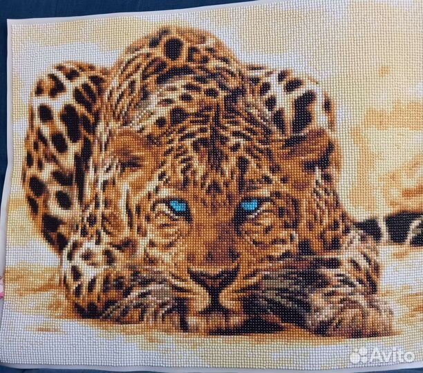 Алмазная мозаика готовая 40*50 на подрамнике