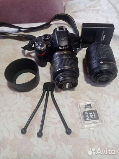 Зеркальный фотоаппарат nikon d3200