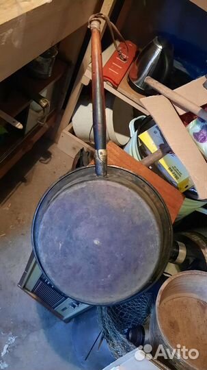 Старинный таз для варки варенья