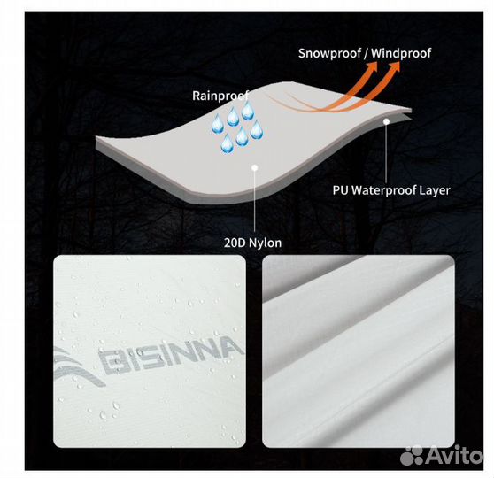 Палатка туристическая Bswolf