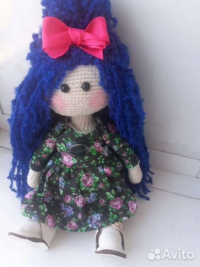 Кукла вязаная крючком