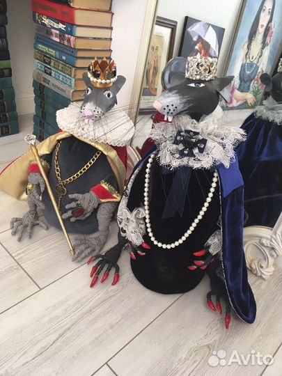 Авторская кукла Королевская пара