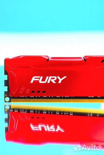 HyperX Fury DDR3 1866 мгц 16 гб