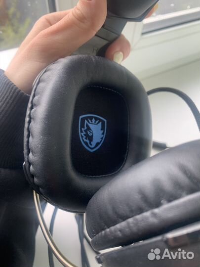 Игровые наушники с микрофоном