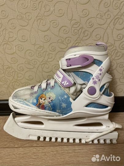 Коньки раздвижные для девочки
