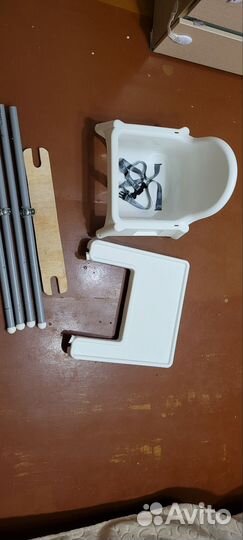 Стульчик для кормления IKEA антилоп с подножкой