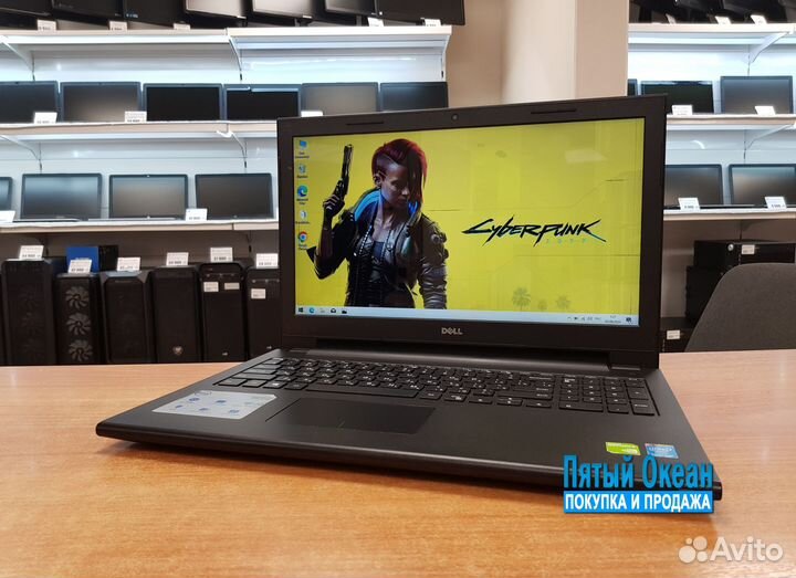 Ноутбук Dell 15, Pentium 3558U, SSD, GeForce 2Gb