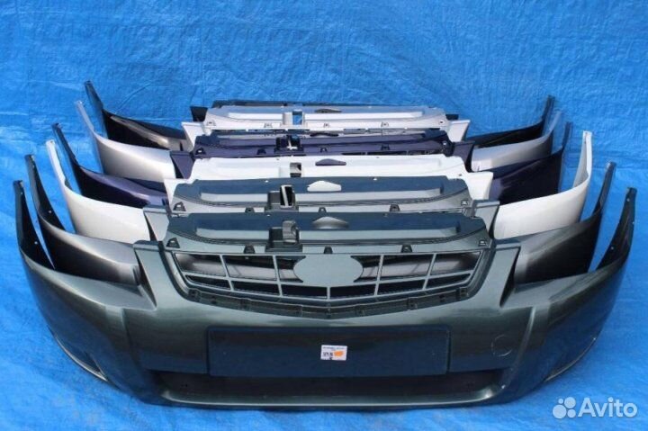 Бампер передний на priora 2 в цвет