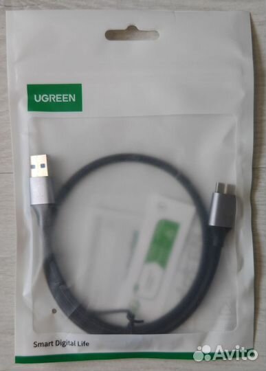 Кабель USB-A на Micro-B длина 0,5м