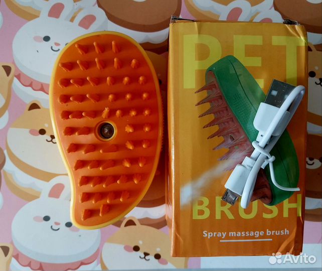 Паровая щетка расческа для животных