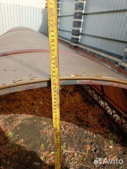 Навес металлический