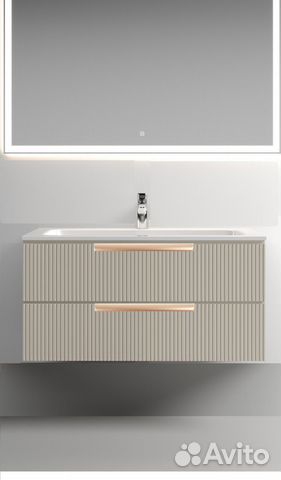 Тумба для ванной подвесная новая