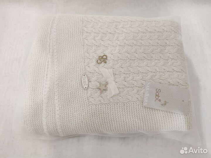Плед для малыша, одеяло новое, вязаное