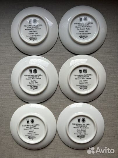 Декоративные мини-тарелочки