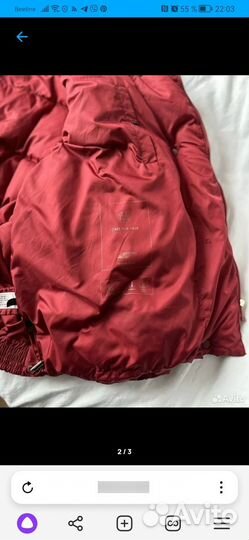 Massimo dutti пуховик l