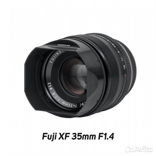 Аренда объектива - Fujinon XF 35mm F1.4