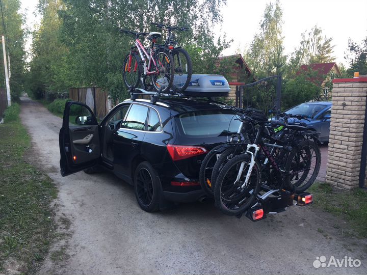 Велобагажники на рейлинги и фаркоп (Аренда)