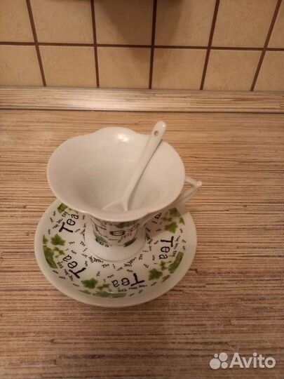 Чашка с блюдцем